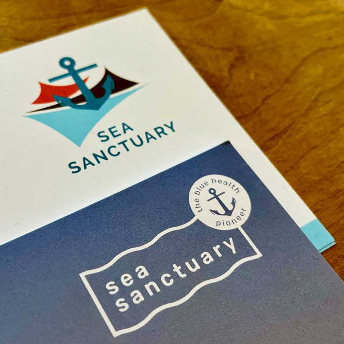 Sea Sanctuary Rebrand Old and New